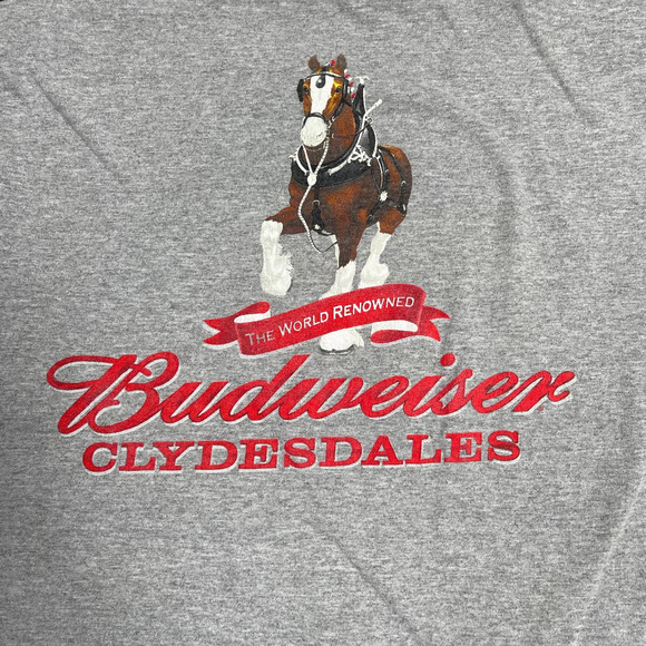 Budweiser Clydesdales South Point Casino Las Vegas T-Shirt Men M Beer Gambling - Picture 1 of 4